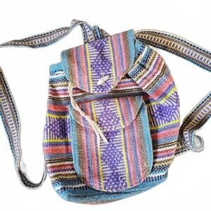 Nomad Woven Multicolor Crossbody Bag